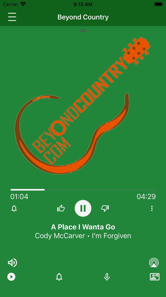 #1. Beyond Country Radio (iOS) Podle: Community Net Vision Inc