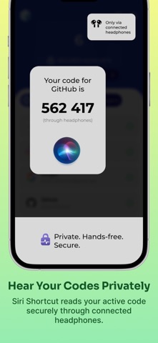 2FA authenticator (2Lock) screenshot