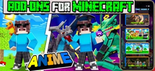 Anime Addons for Minecraft Mod Screenshot 1 of 4