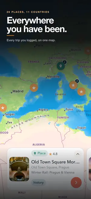 VoyageLog: Travel Journal screenshot 1