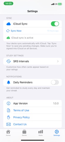 Memzi - Smart Flashcards SRS screenshot