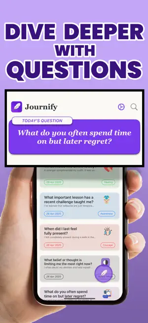 Journify - Gratitude Journal screenshot 2