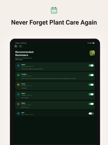 Plant Finder by Photo iPad screenshot