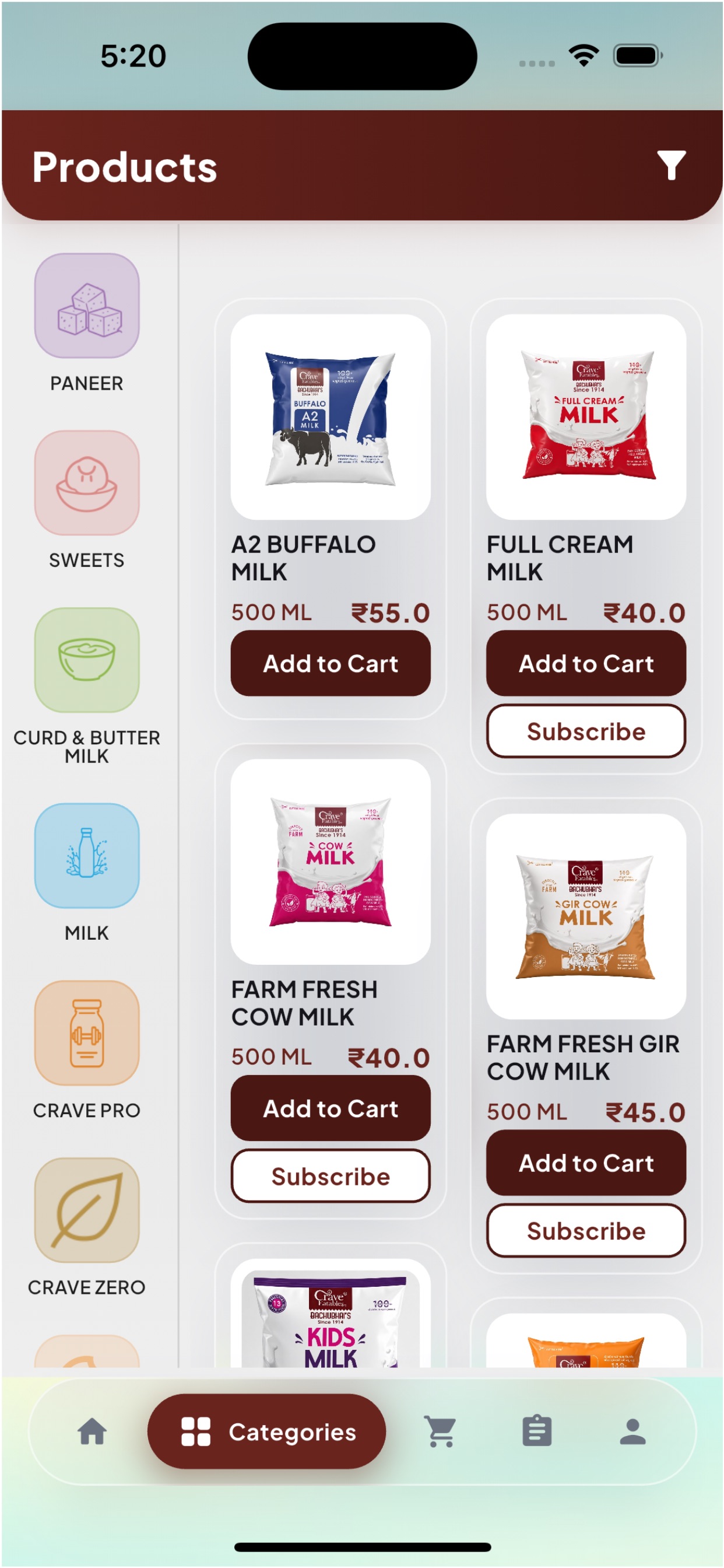Screenshot 4 of Crave Eatables