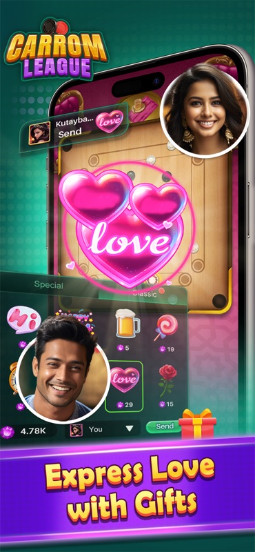 Carrom League: Online Game screenshot 2