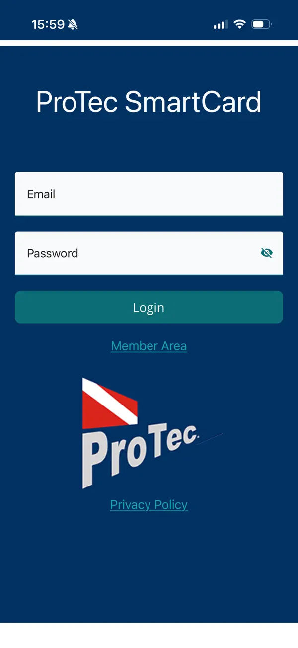 Screenshot #1 pour ProTec Smart-Card