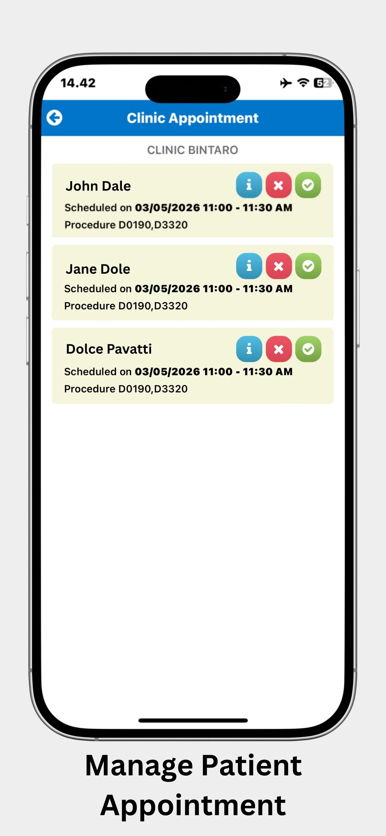 iSmartOffice Clinic screenshot 4