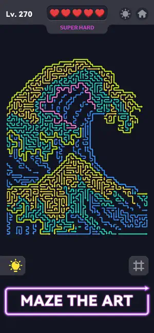 Maze Madness - Brain Puzzle screenshot 1