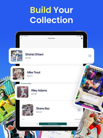 TCG Sports Card Scanner iPad screenshot
