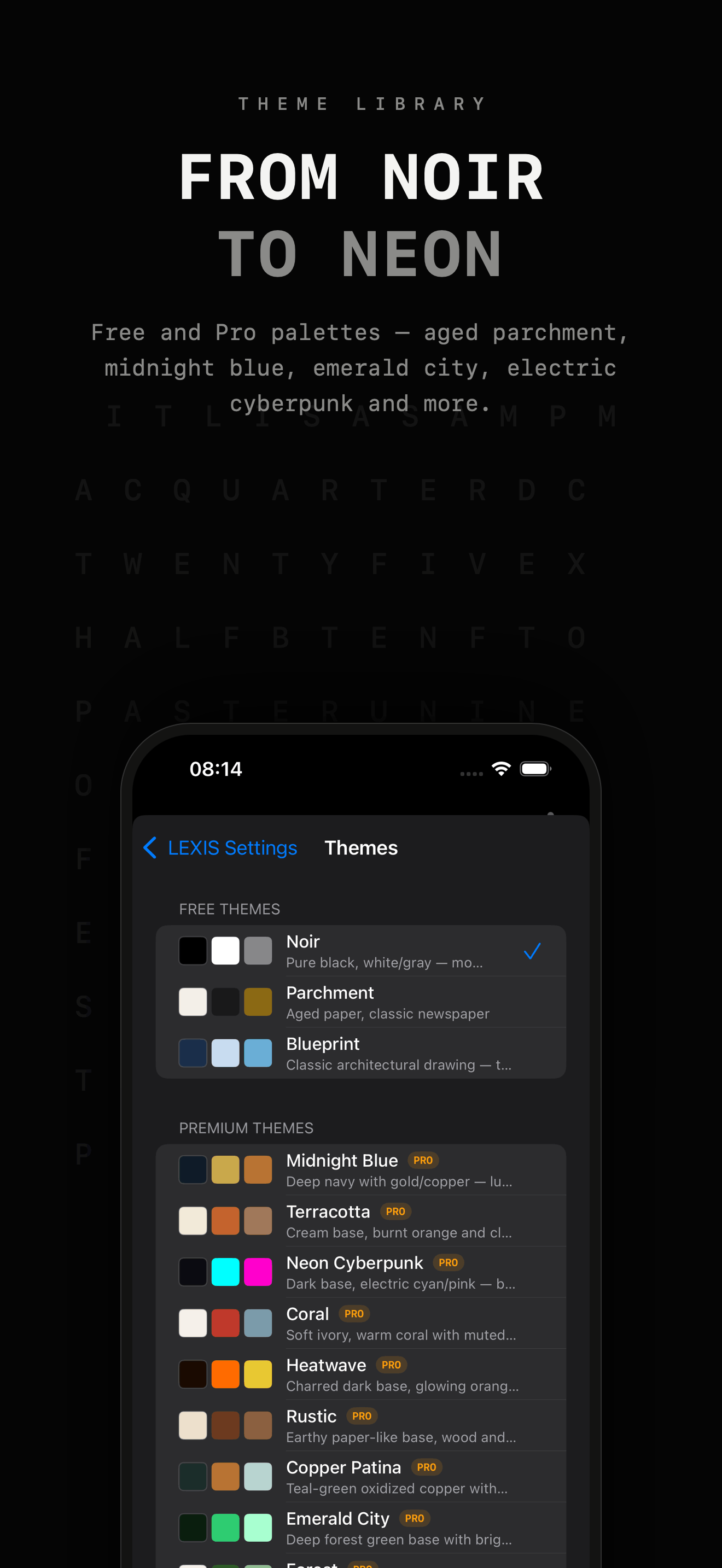 LEXIS - Word Clock Live Widget screenshot 4