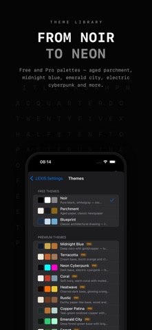 LEXIS - Word Clock Live Widget Screenshot 4 of 10