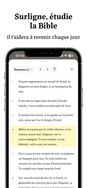 Bibly - Versets et prières screenshot 6 of 9