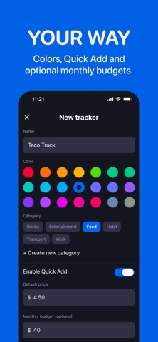 CostMe - Expense Tracker screenshot