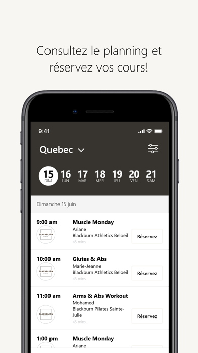 App screenshot