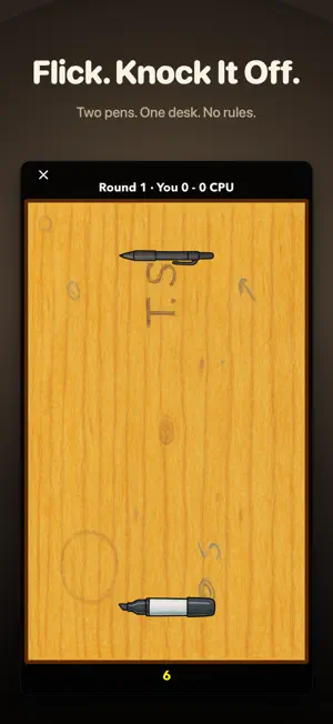 Pen Fight: Flick Battle screenshot 1