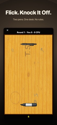 Pen Fight: Flick Battle iPhone screenshot