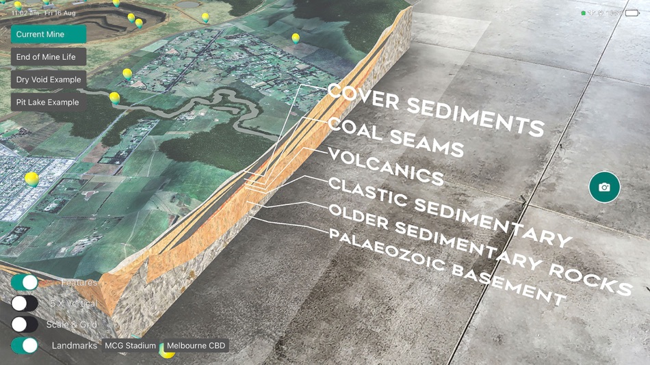 #4. MLRA Augmented Reality App (iOS) بواسطة: 3D Walkabout Pty Ltd