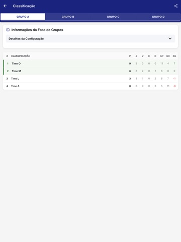 Campeonato fácil iPad screenshot