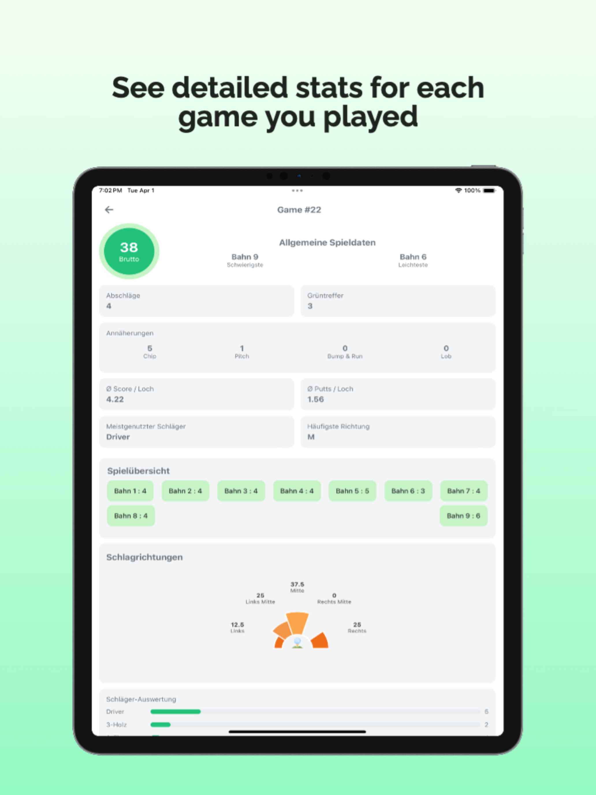 PARFECT - Golf Performance screenshot 8