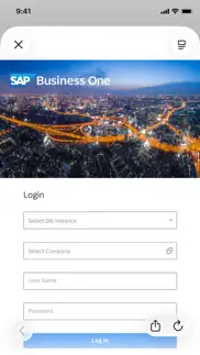 sap business one sales iphone bildschirmfoto 1