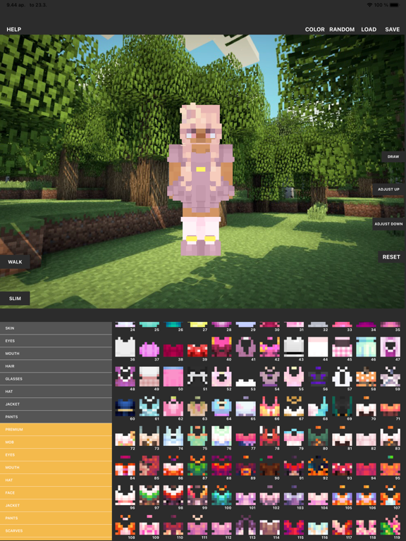 Custom Skin Creator iPad screenshot 9 - Entertainment app