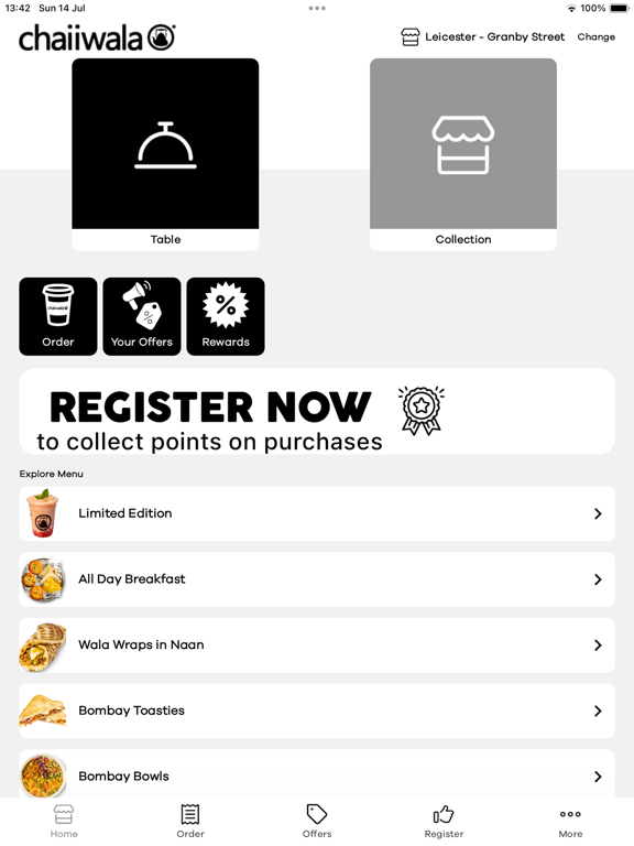 App screenshot
