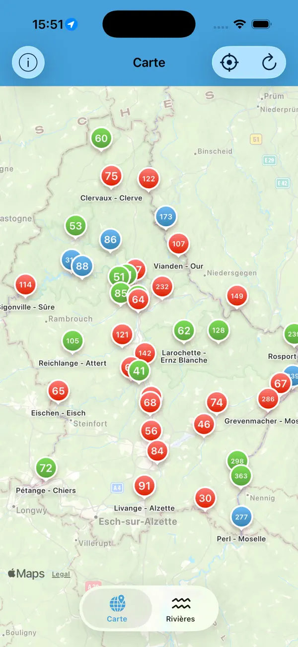 Screenshot #1 pour Héichwaasser