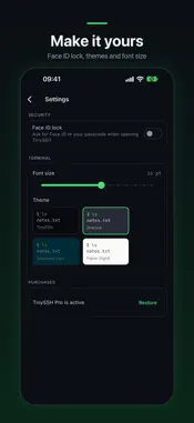 TinySSH screenshot 5