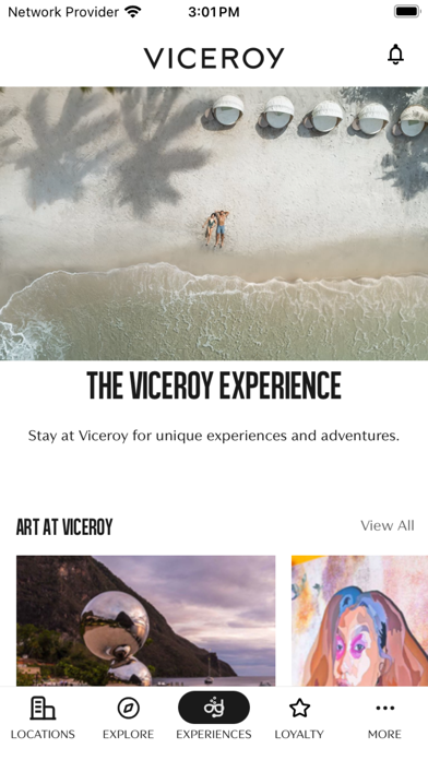 Viceroy Hotels Screenshot