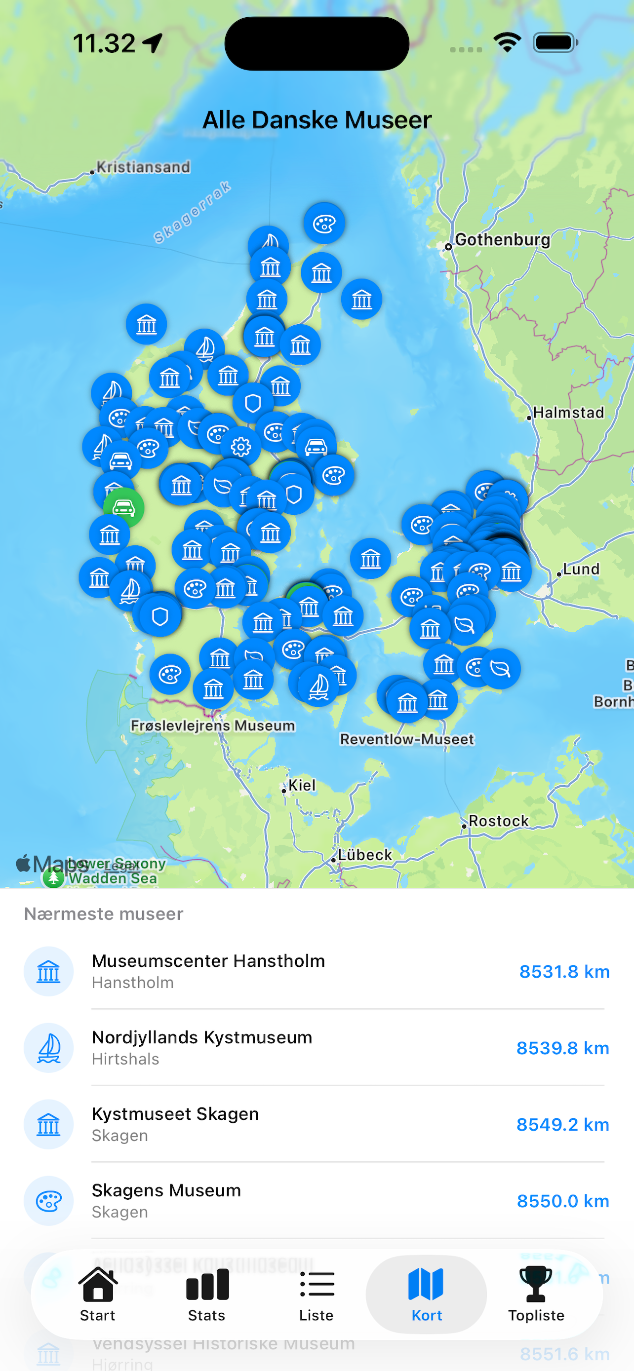 Alle Danske Museer