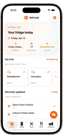 ReFresh – Smart Food Inventory screenshot
