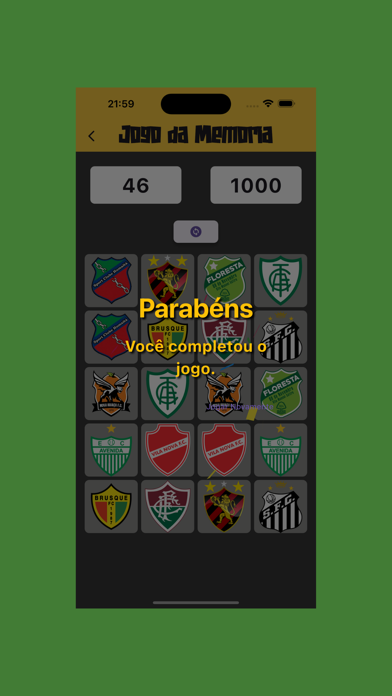 Puzzle Brasileirão screenshot
