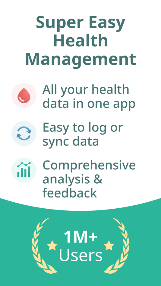 #1. Health2Sync - Diabetes Tracker (iOS) Podle: H2 Inc.