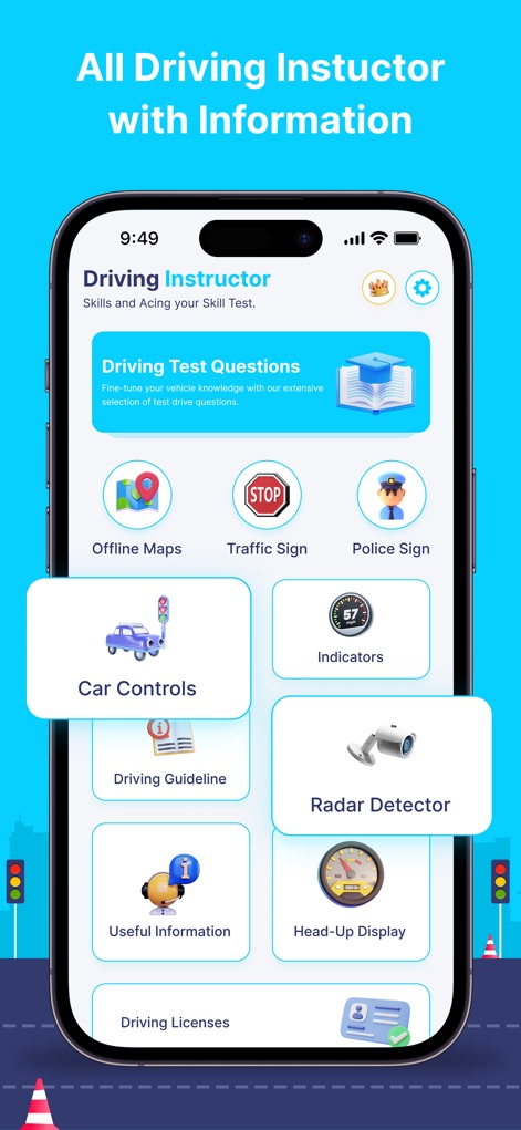 Driving Theory Test Kit - Education App | MWM