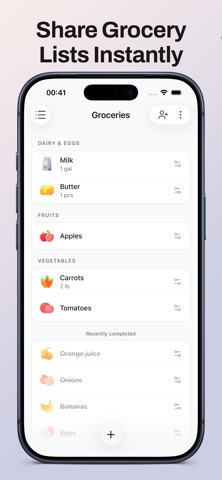 Recipes & Lists - Groceree Screenshot 3 of 8