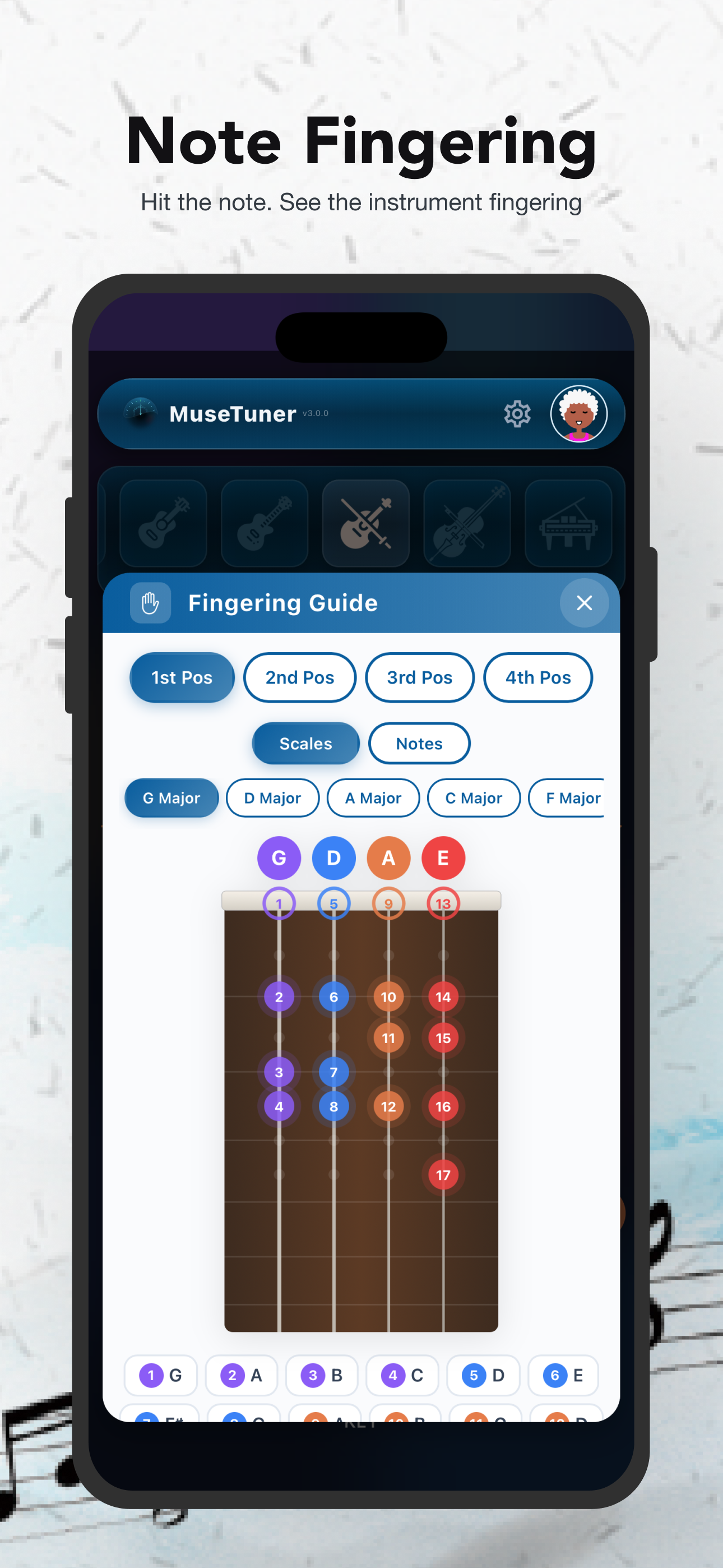 MuseTuner: Tuner & Music Tools