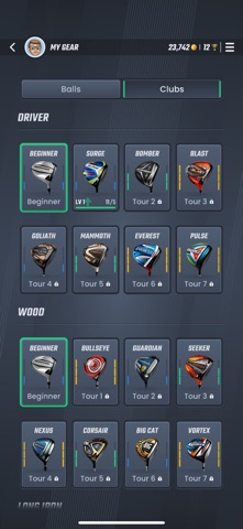 PGA TOUR Pro Golf iPhone screenshot