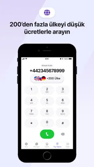 Telicall: Arama & Sanal Numara iPhone Ekran Görüntüsü 2