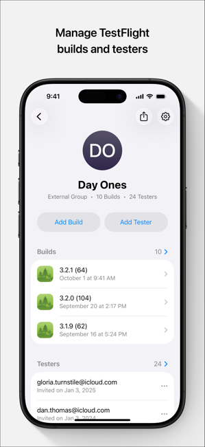App Store Connect Screenshot