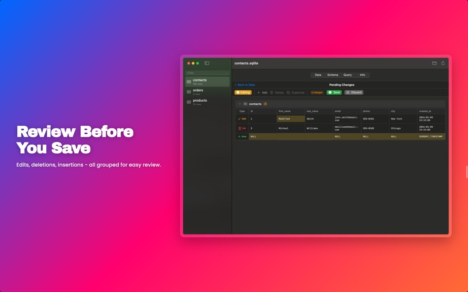 #2. Strix SQLite Editor (macOS) 来自: Robert Laabs