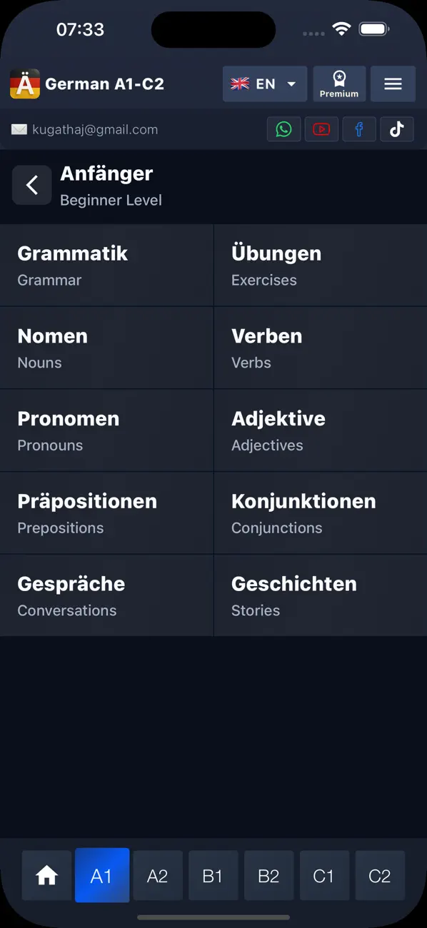 #4. German A1-C2 (iOS) By: Kugathaj Kangeswaran