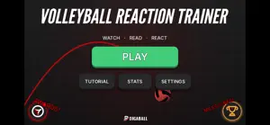 Volleyball Reaction Trainer screenshot 1
