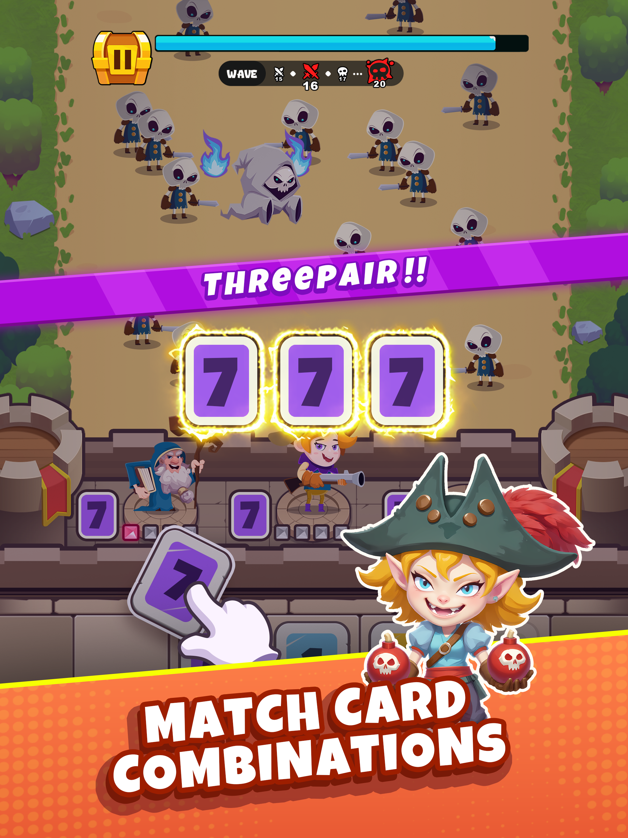 Deck the Wall: Unoffense screenshot 10