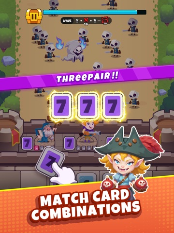 Deck the Wall: Unoffense iPad screenshot