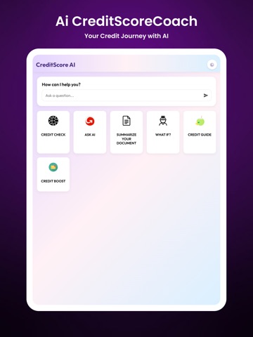 Ai-Credit Score Coach iPad screenshot
