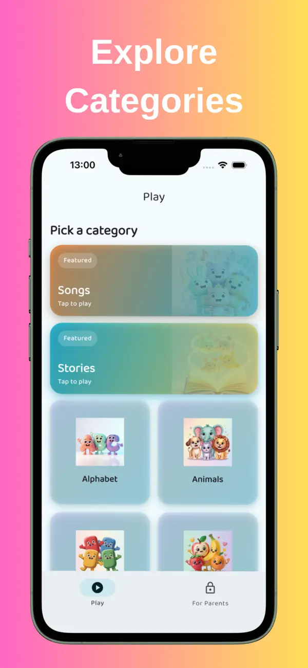 Screenshot #1 pour TinyJoy Time - Kids Learning