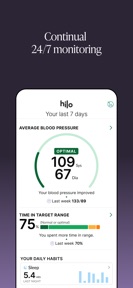 Hilo Blood Pressure Companion screenshot
