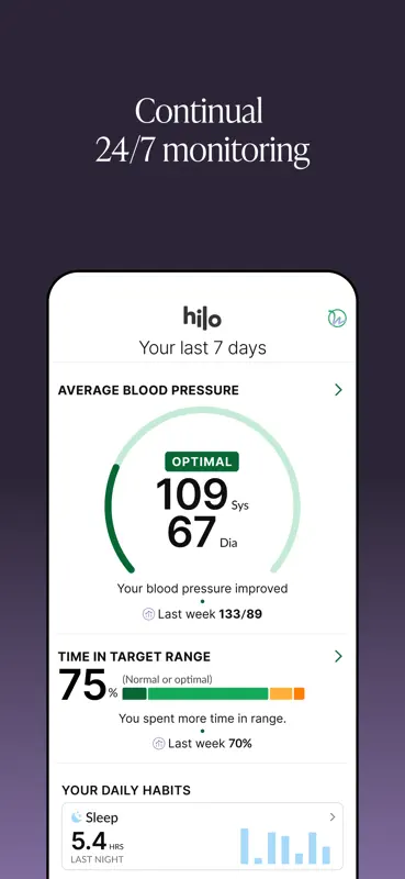 Hilo Blood Pressure Companion screenshot 2 of 6