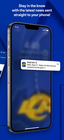 Los Angeles Rams iPhone screenshot