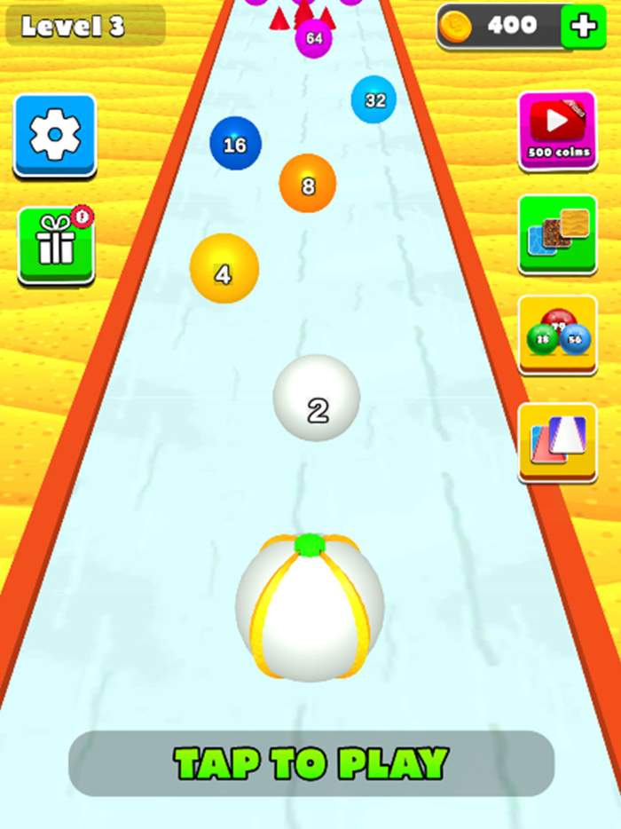 Merge Number Ball Sort Game